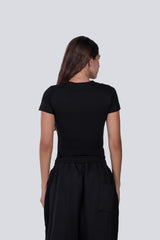 Every Day Top (Double Layered) in Black