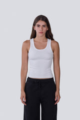 Every Day Tank Top in White