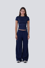 Every Day Top (Double Layered) in Navy