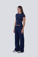 Every Day Top (Double Layered) in Navy