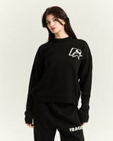 Black Logo Knitted Sweater