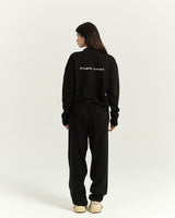 Black Fragile Knitted Set