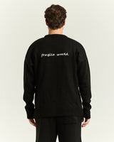 Black Logo Knitted Sweater