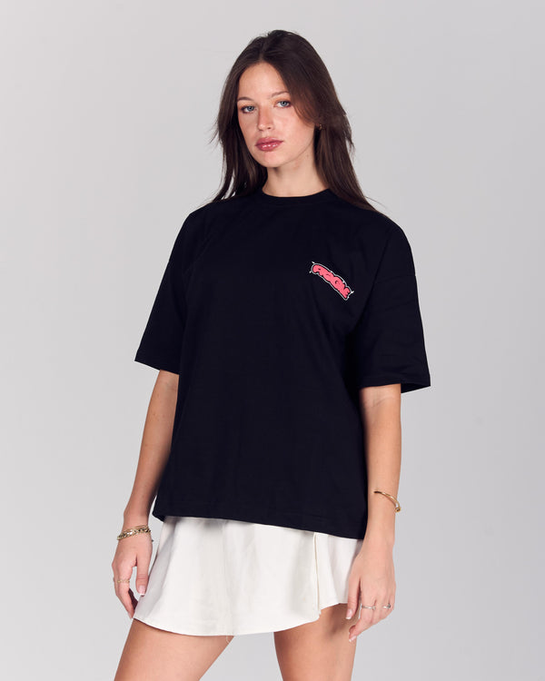 High Summer Fragile Black T-Shirt