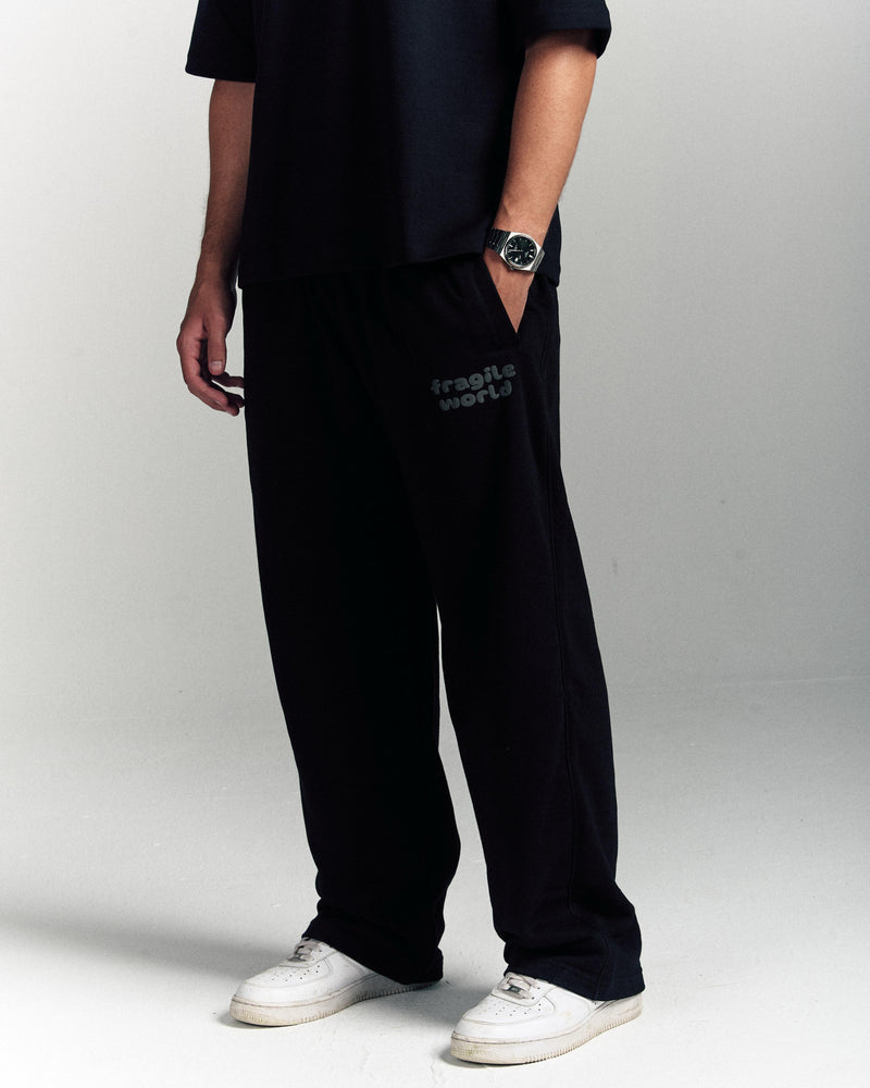 Fragile Sweatpants In Black