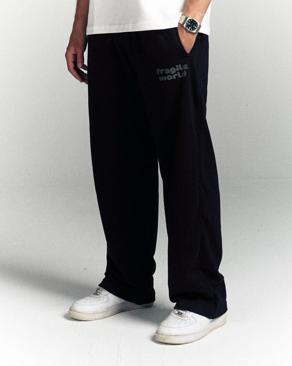 Fragile Sweatpants In Black