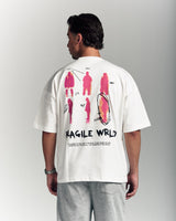 Fragile Wrld White T-Shirt