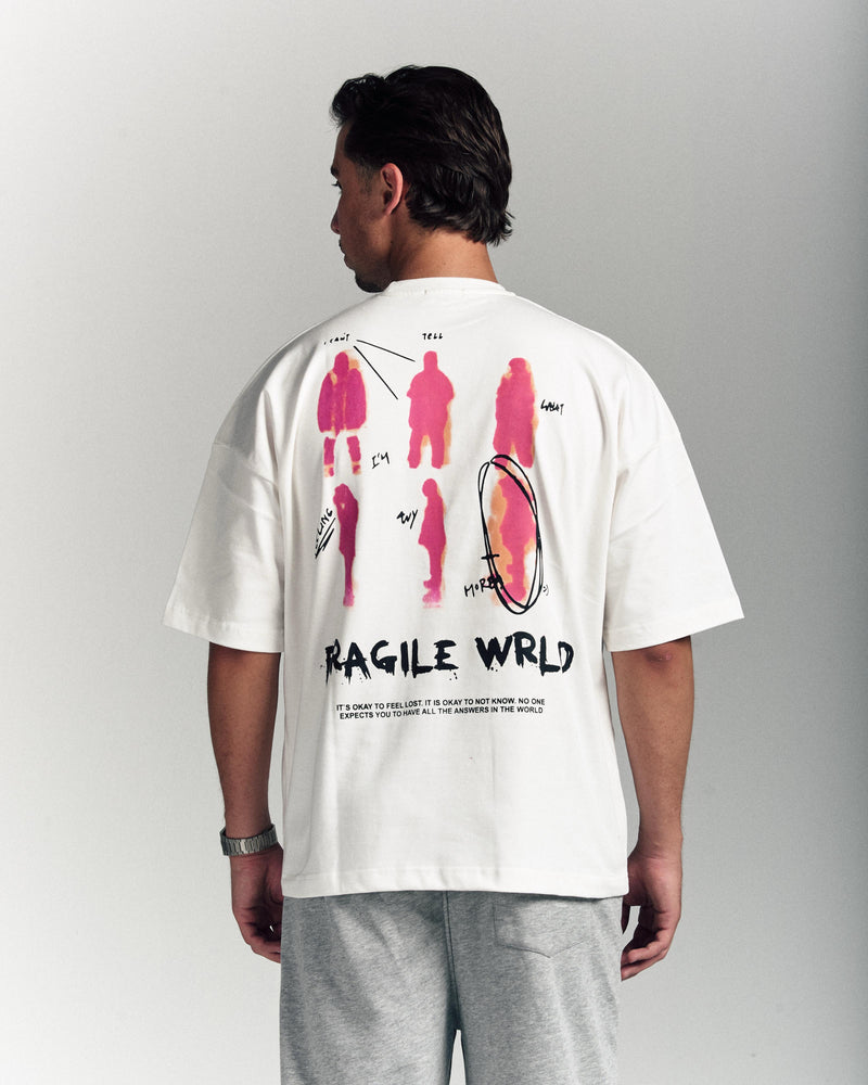Fragile Wrld White T-Shirt