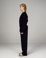 The Heavy Weight Crewneck Origin Set in Black