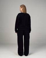 The Heavy Weight Crewneck Origin Set in Black