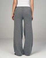 Femme Dual Knit Pants in Gray