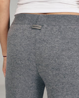 Femme Dual Knitted Cardigan Set in Gray