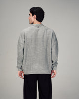 The Perfect Knit Crew in Gray