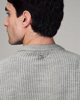 The Perfect Knit Crew in Gray