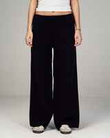 Femme Dual Knit Pants in Black