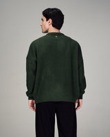 The Perfect Knit Crew in Olive