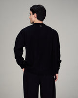 The Perfect Knit Crew in Black