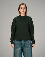 The Perfect Knit Crew in Olive