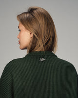 The Perfect Knit Crew in Olive