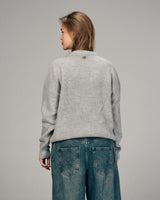 The Perfect Knit Crew in Gray