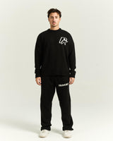 Black Fragile Knitted Set